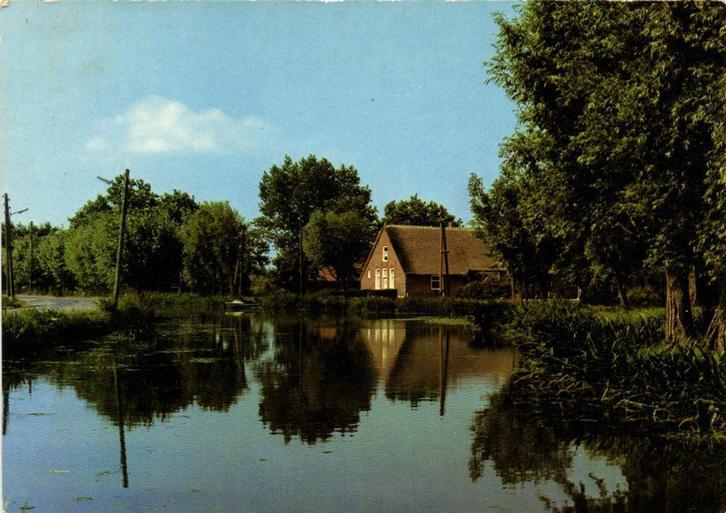 Vlist, Oostzijde - ongelopen, Verzamelen, Ansichtkaarten | Nederland, Ongelopen, Noord-Brabant, Voor 1920, Ophalen of Verzenden