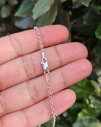 Jasseron Ketting 45cm - Echt Zilver, Sieraden, Tassen en Uiterlijk, Info@lavicollection.com, Nieuw, Ophalen of Verzenden, Hoofdstraat 18C