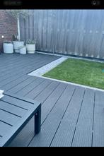 Composiet vlonder 17 m2 inclusief onderconstructie, Tuin en Terras, Ophalen of Verzenden, Gebruikt, Composiet