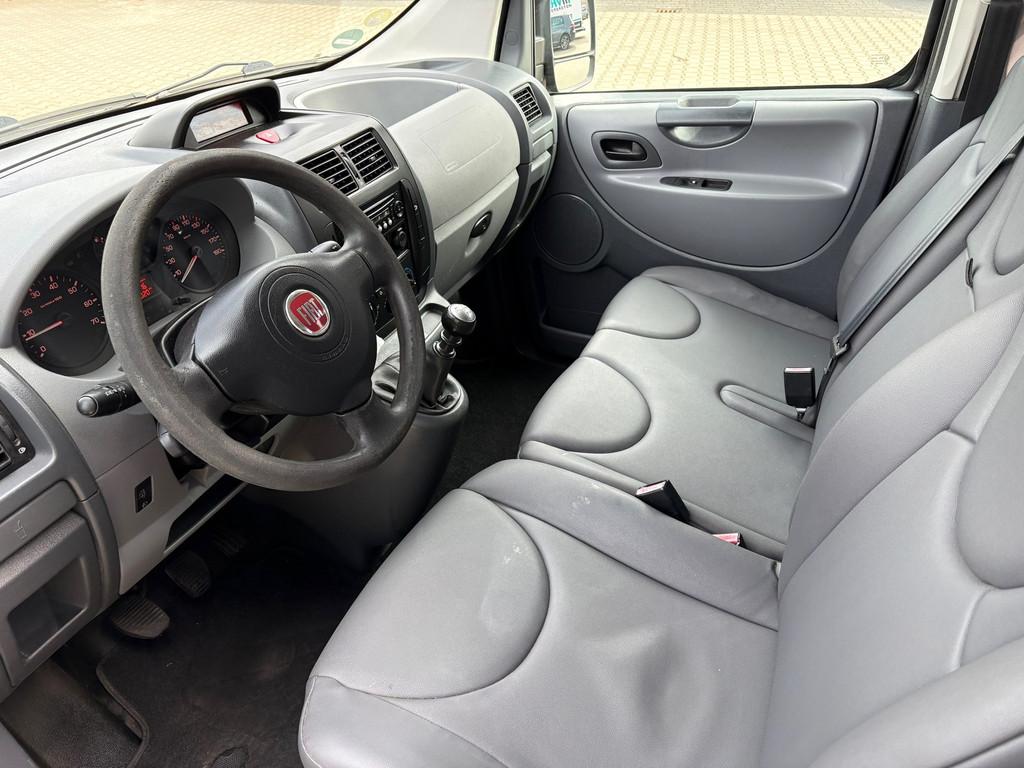 Fiat Scudo 12 2.0 MultiJet Dubbele Cabine Marge, Auto's, Voorwielaandrijving, 15 km/l, Gebruikt, Zwart