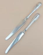 Verzilverde fruitmesjes., Antiek en Kunst, Antiek | Bestek, Ophalen of Verzenden