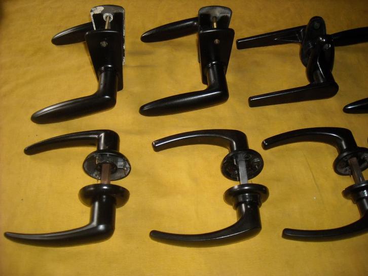 bakelieten deurklinken deurkrukken klink kruk jaren 50 oude, Antiek en Kunst, Antiek | Overige Antiek, Ophalen of Verzenden