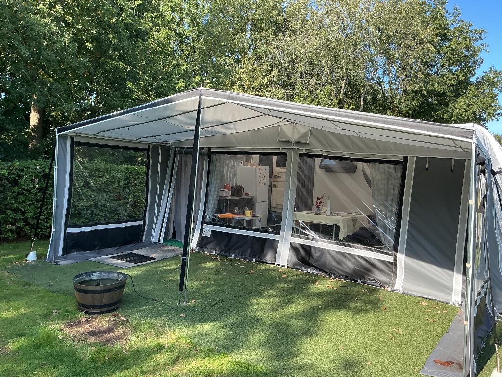 Voortent met luifel, Caravans en Kamperen, Ophalen, Gebruikt, Ten Cate All Season 240g/m2, Overige merken