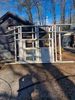 Aluminium puien en deur, Ophalen, Gebruikt, Overige typen, Glas