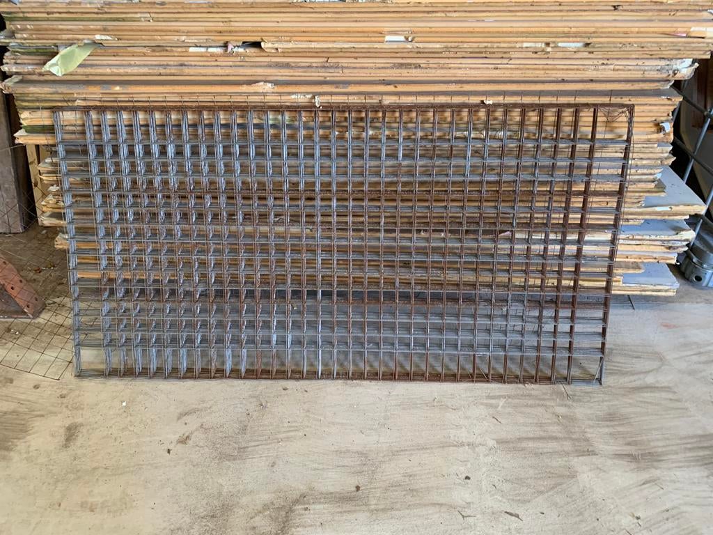 Metalen gaas voor kippenhok of omheining, Tuin en Terras, Gaas en Draad, Gebruikt, Gaas, 10 tot 20 meter, Ophalen