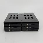 Delock 5.25″ Mobile Rack for 6 x 2.5″ SATA HDD / SSD, Computers en Software, Harde schijven, Delock, Zo goed als nieuw, Info@delock.de