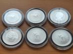 1 oz Australian Silver Kangaroo 2025. Zilver Bullion., Ophalen of Verzenden, 2 euro, Zilver