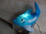 Vintage lamp Dolfijn, Kunststof, Vintage, Ophalen of Verzenden, Zo goed als nieuw