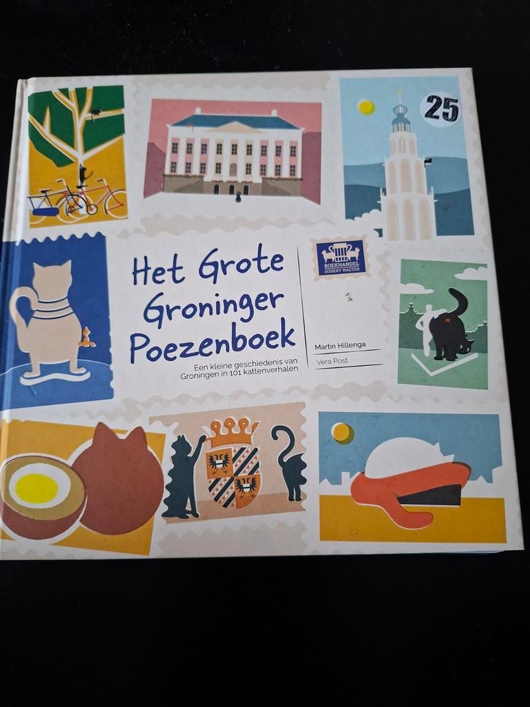 Martin Hillenga - Het Grote Groninger Poezenboek, Ophalen of Verzenden, Nieuw, Martin Hillenga