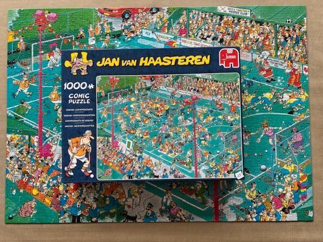 Jan van Haasteren Hockeykampioenschappen, Ophalen of Verzenden, 500 t/m 1500 stukjes, Zo goed als nieuw, Legpuzzel