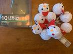 10 LED Kerstballen 'Kerstman' "Slinger" Nieuw in Doos, Diversen, Kerst, Ophalen of Verzenden, Nieuw