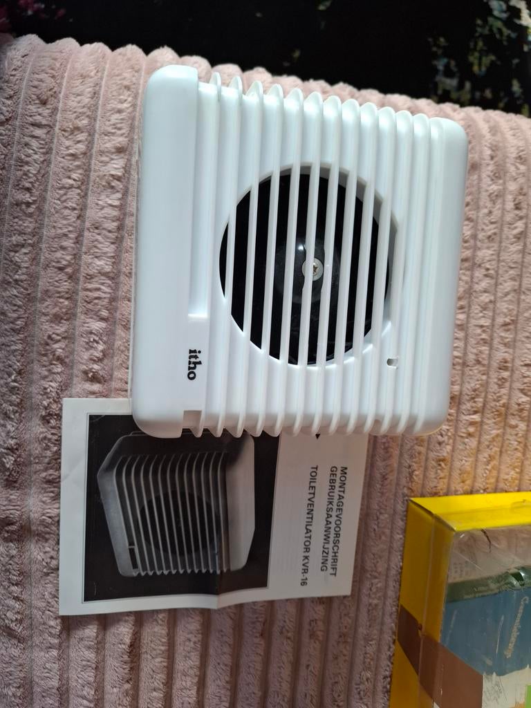 Itho Toiletventilator KVR-16 - Nieuw in doos, Ophalen of Verzenden