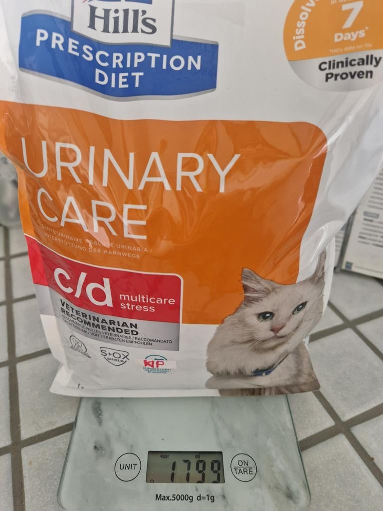 Hill's urinary care stress CD smaak KIP, Ophalen of Verzenden, Kat