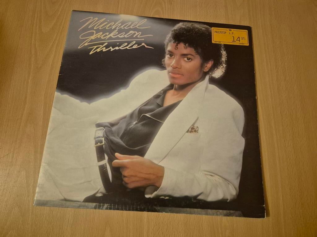 Lp Michael Jackson Thriller, Cd's en Dvd's, Vinyl | Pop, Ophalen of Verzenden, Gebruikt, 12 inch