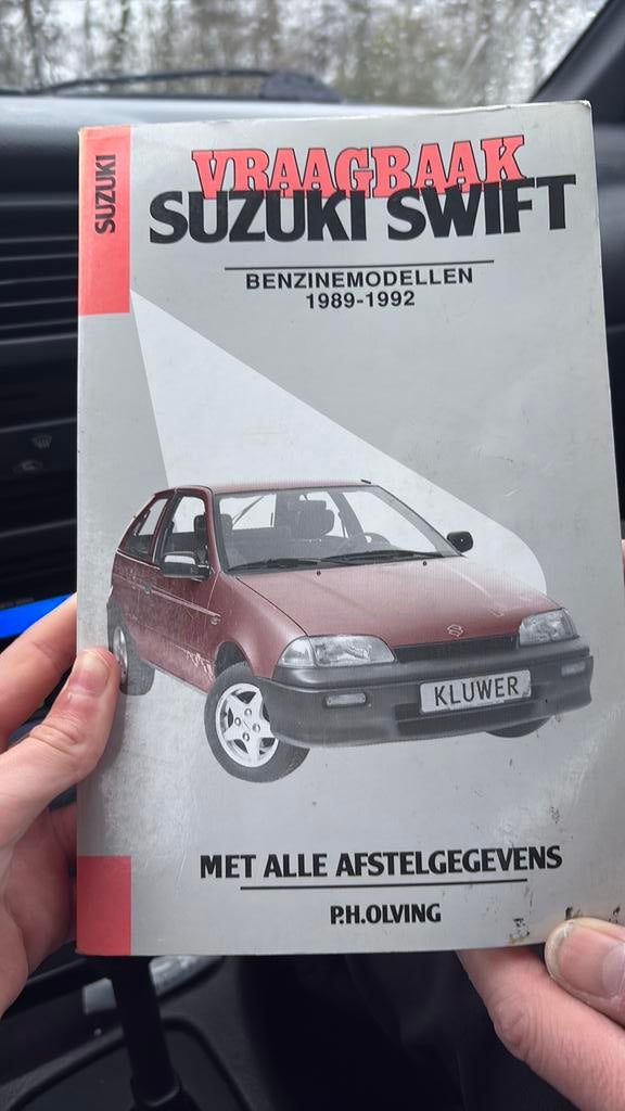 Suzuki swift handboek, Ophalen of Verzenden