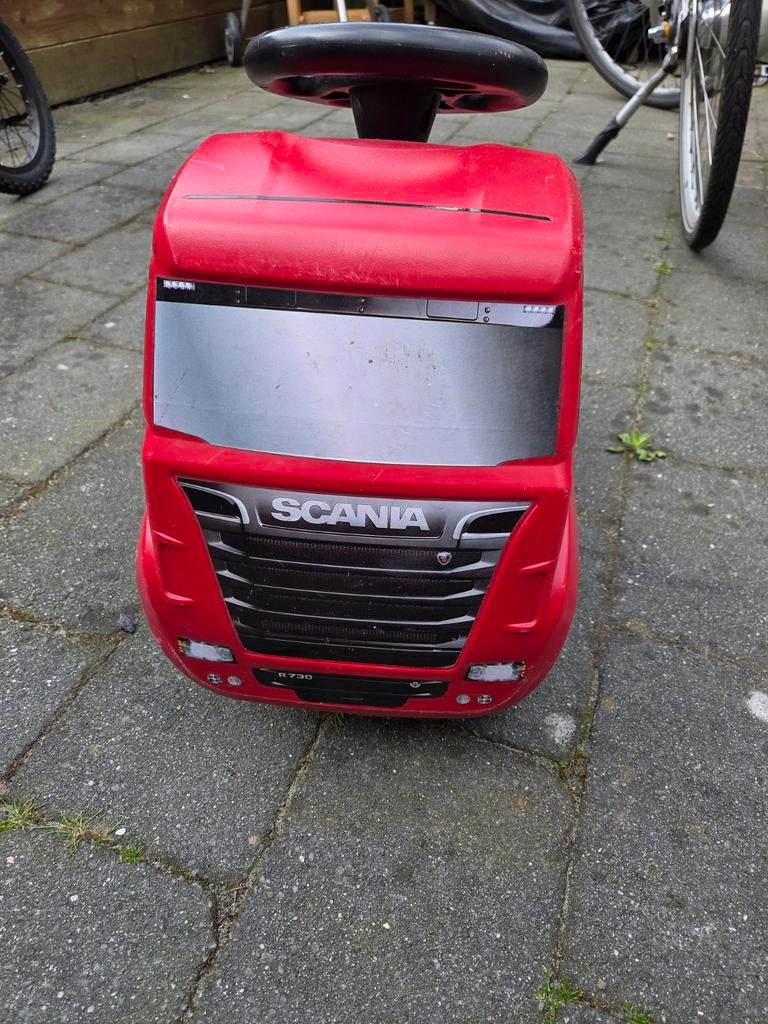 Scania loop vrachtwagen - Zeer netjes, Kinderen en Baby's, Speelgoed | Speelgoedvoertuigen, Ophalen of Verzenden, Zo goed als nieuw