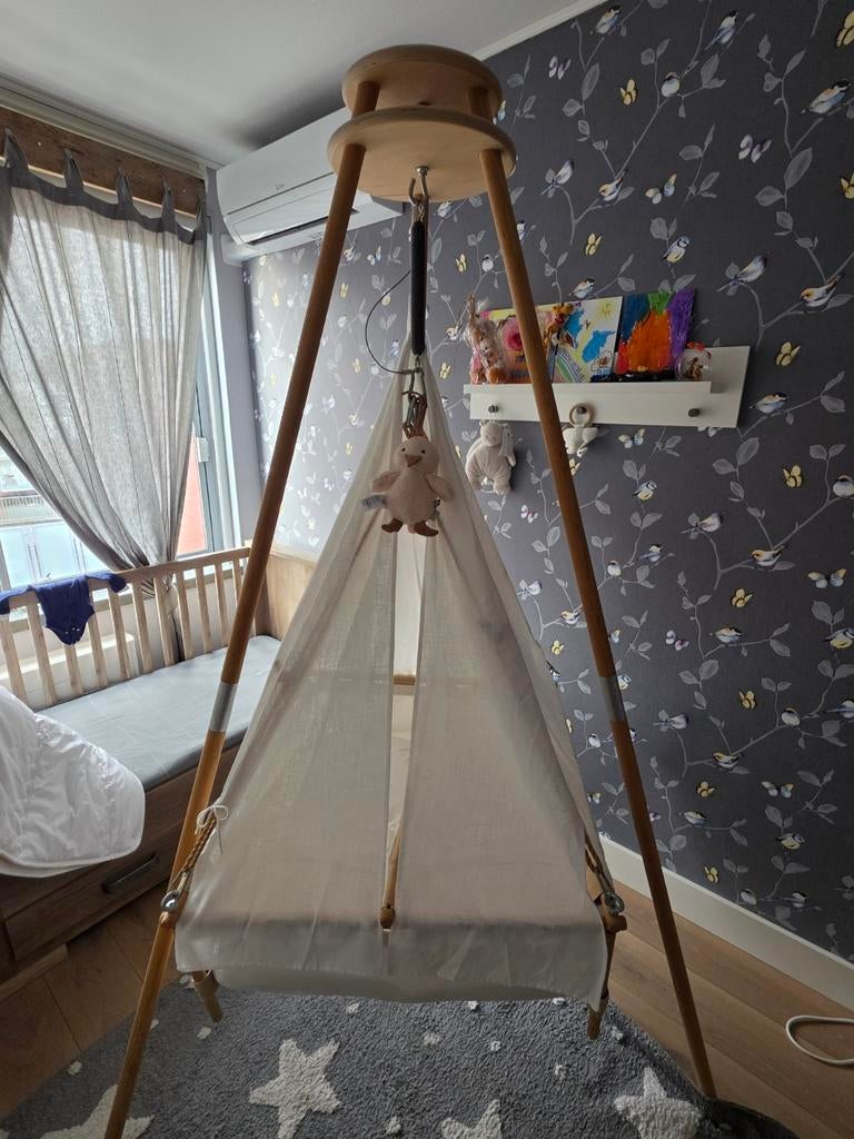 Hussh-cradles tweeling wieg, Ophalen, Zo goed als nieuw, Box, Bedje of Wieg