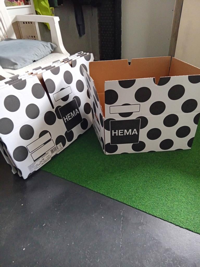 Verhuisdozen, Doe-het-zelf en Verbouw, Kratten en Dozen, Doos, 50 tot 75 cm, Nieuw, Ophalen of Verzenden