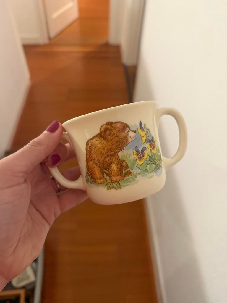 Royal Kent Kinder Mok "Honey Bears" - Bone China, Ophalen of Verzenden