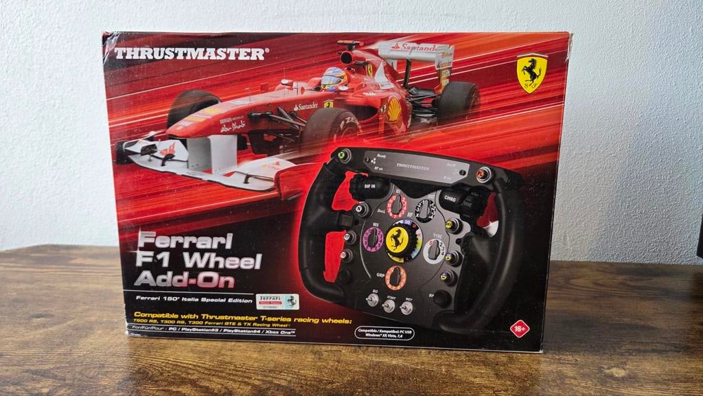 Thrustmaster Ferrari F1 Wheel Add-On - Special Edition, Online, 1 speler, Racen en Vliegen, Ophalen of Verzenden