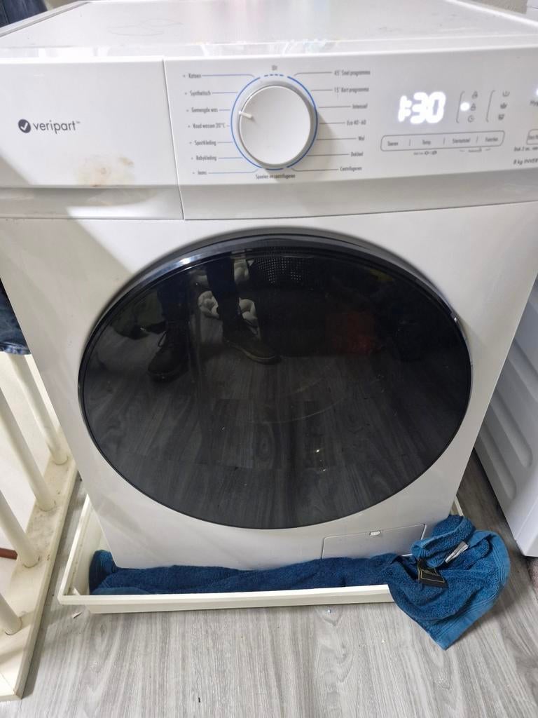 Veripart wasmachine 8kg - maakt geluid, Ophalen of Verzenden