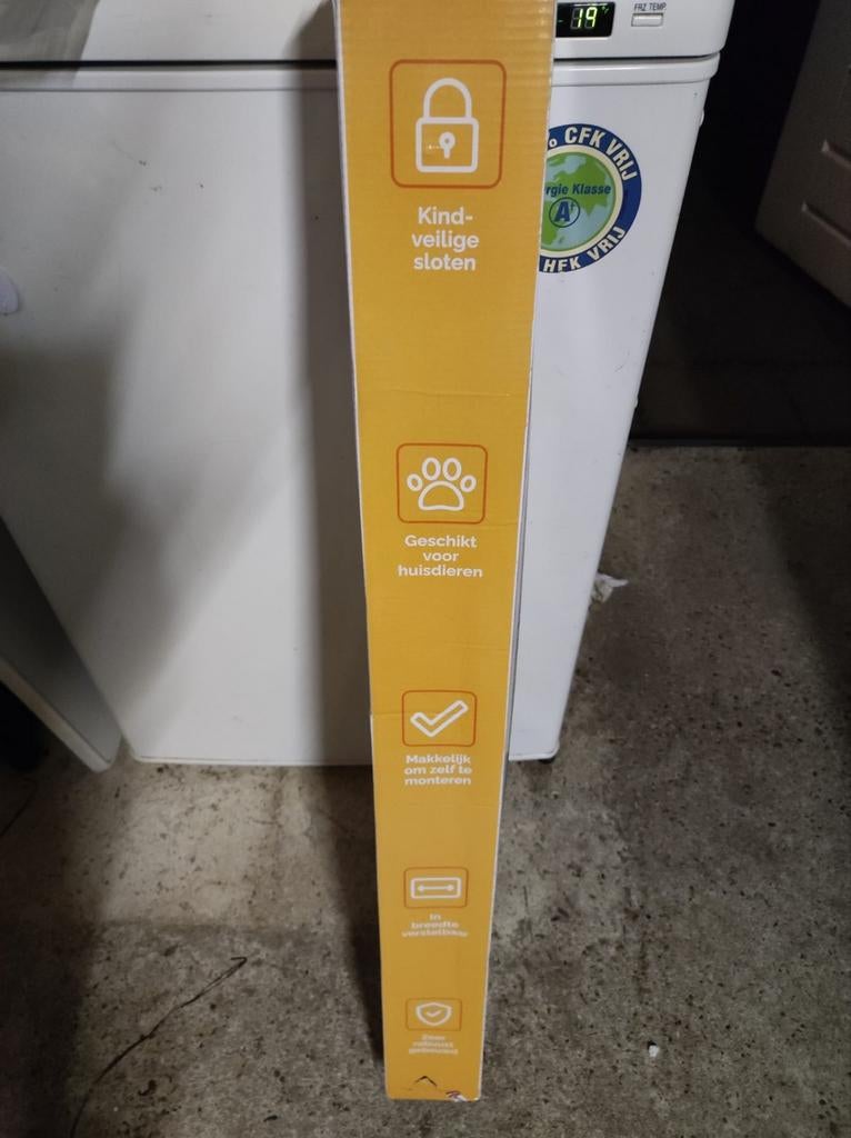 oprolbaar traphekje - Kindveilig en huisdiervriendelij, Ophalen, Overige materialen, Nieuw, Oprolhekje