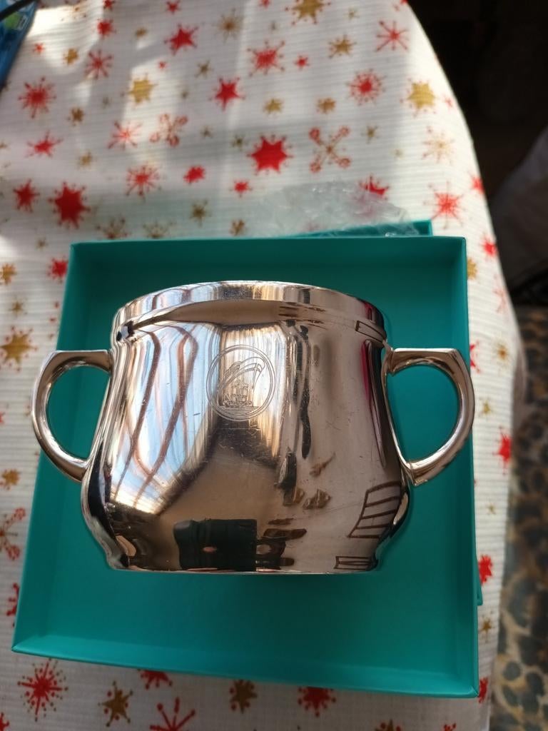 Holland America Line suikerkom met twee handvatten, Antiek en Kunst, Ophalen of Verzenden