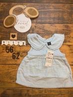 Baby girl kiabi bloesje/tuniekje licht blauw maat 56/62, Kinderen en Baby's, Babykleding | Maat 56, Ophalen of Verzenden, Nieuw