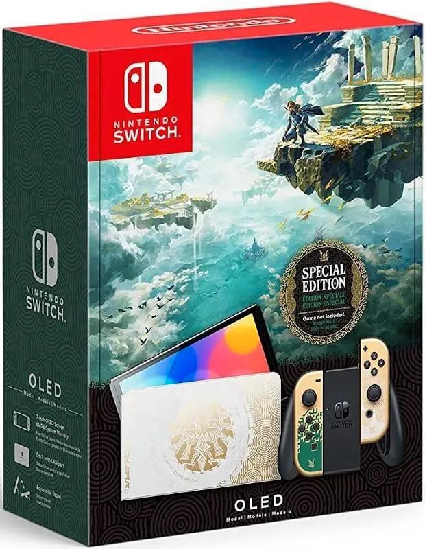 Nintendo Switch OLED Zelda Edition - Nieuwstaat, Spelcomputers en Games, Games | Nintendo Switch, Zo goed als nieuw, Ophalen of Verzenden