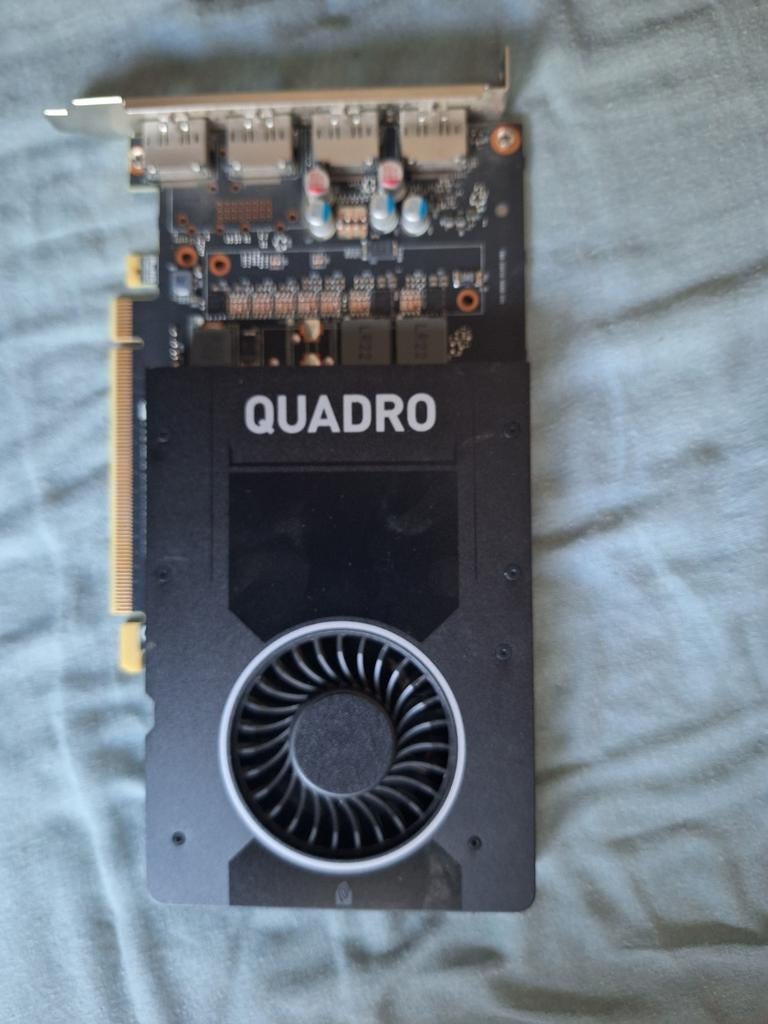 NVIDIA Quadro P2000 5GB, PCI-Express 3, Gebruikt, DisplayPort, Ophalen of Verzenden