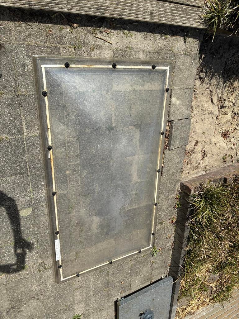 Dakkoepel met aluminium frame, Ophalen, Gebruikt, 80 tot 120 cm, 160 cm of meer