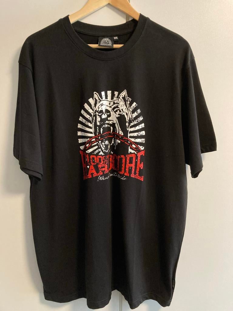 Hardcore t-shirt maat 3XL, Verzenden, Nieuw, Overige maten, Zwart