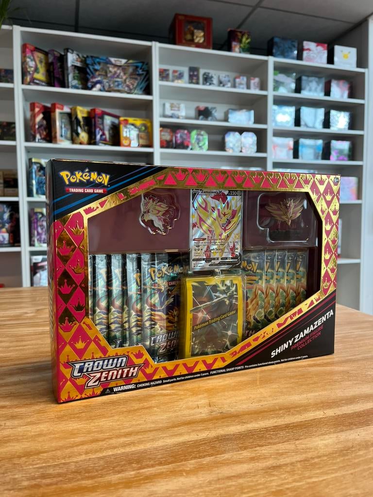 Pokémon Shiny Zamazenta Premium Figure Collection, Ophalen of Verzenden, Nieuw