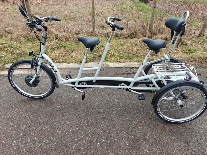 Van Raam Twinny Plus duofiets, Fietsen en Brommers, Fietsen | Driewielfietsen, Zo goed als nieuw, Ophalen