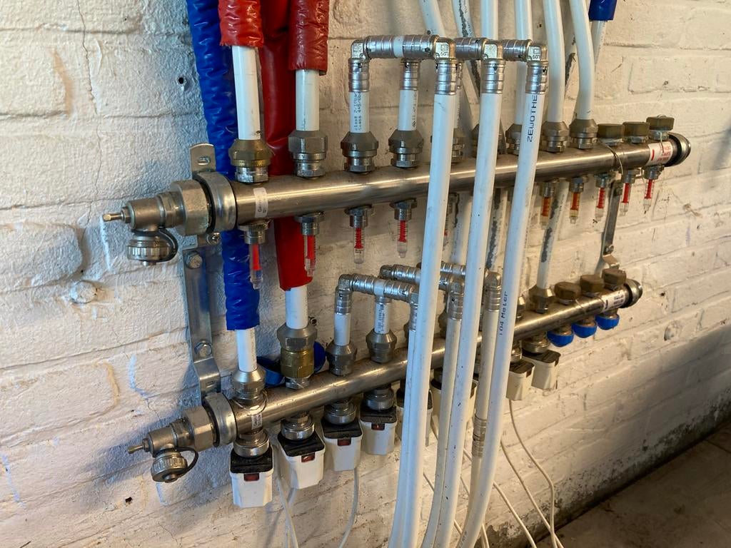 Vloerverwarming verdeler 12 groepen, Ophalen, Gebruikt, Overige typen