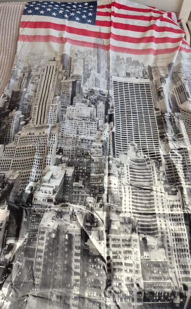 Dekbedhoes New York sity, Ophalen of Verzenden