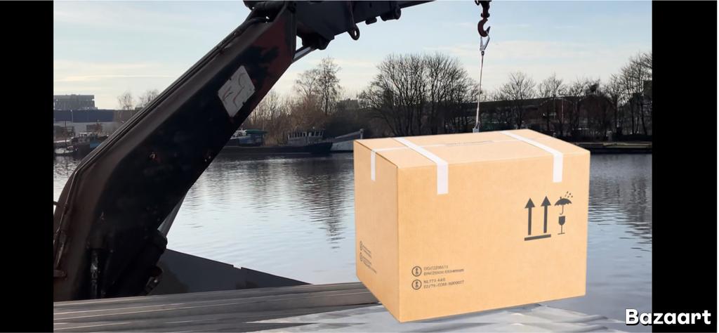 Hiab autokraan 550-2, Ophalen