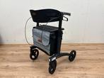 Rollz air carbon rollator (incl. dienblad), Ophalen of Verzenden, Lichtgewicht, Zo goed als nieuw