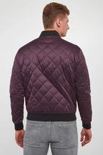 Joop! Luxe Bomber Jacket in paars Large, Kleding | Heren, Jassen | Zomer, Maat 52/54 (L), Joop!, Verzenden, Paars