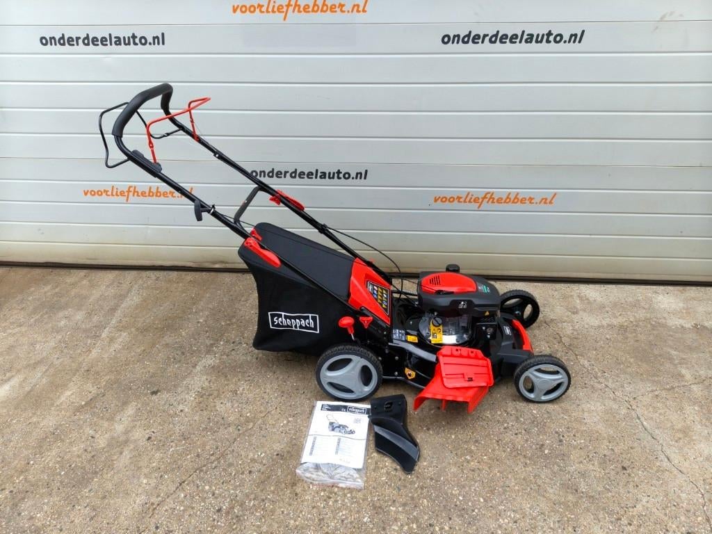 Scheppach cirkelmaaier, benzine grasmaaier, Ophalen, Cirkelmaaier, Opvangzak, MS173-51