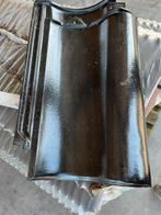 Nibra zwart engobe dakpannen 150 stuks, Ophalen, Steen of Klei, Zwart, Zo goed als nieuw