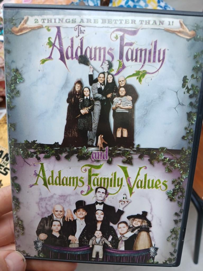 The addams family and addams family values dvd, Alle leeftijden, Ophalen of Verzenden, Zo goed als nieuw, Overige genres