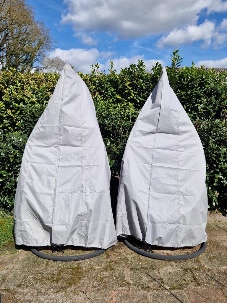 Hangstoel-ei buiten, Tuin en Terras, Ophalen, Gebruikt, Rotan