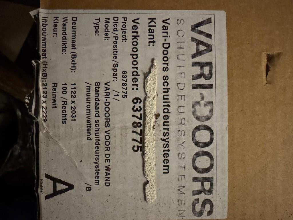 Schuifdeur Systeem, Tuin en Terras, Ophalen, 150 tot 200 cm, Hout, 200 cm of meer