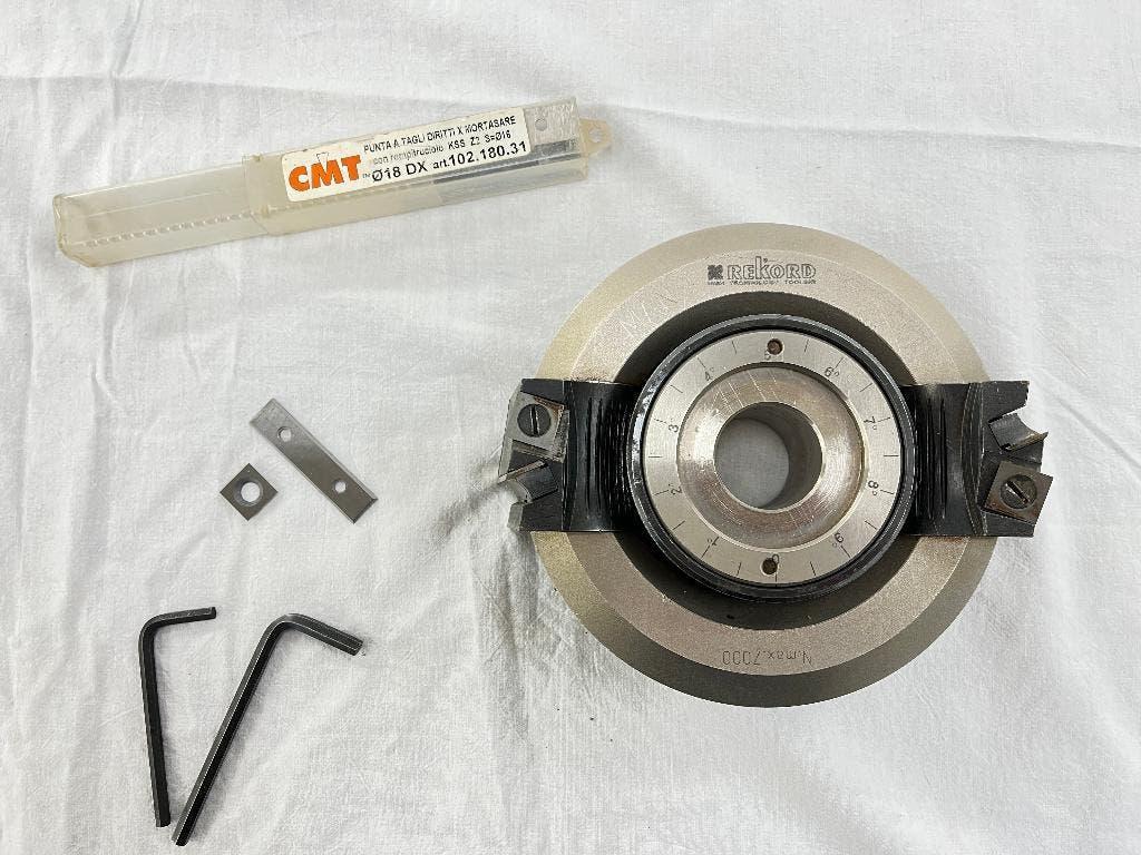 Zware schuin verstelbare frees kop, freesmachine, Ophalen of Verzenden, Gebruikt, Elektrisch, Overige soorten