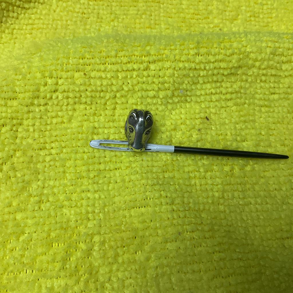 Pandora Bedel Paarden hoofd, Verzenden, Zo goed als nieuw, Zilver, Pandora