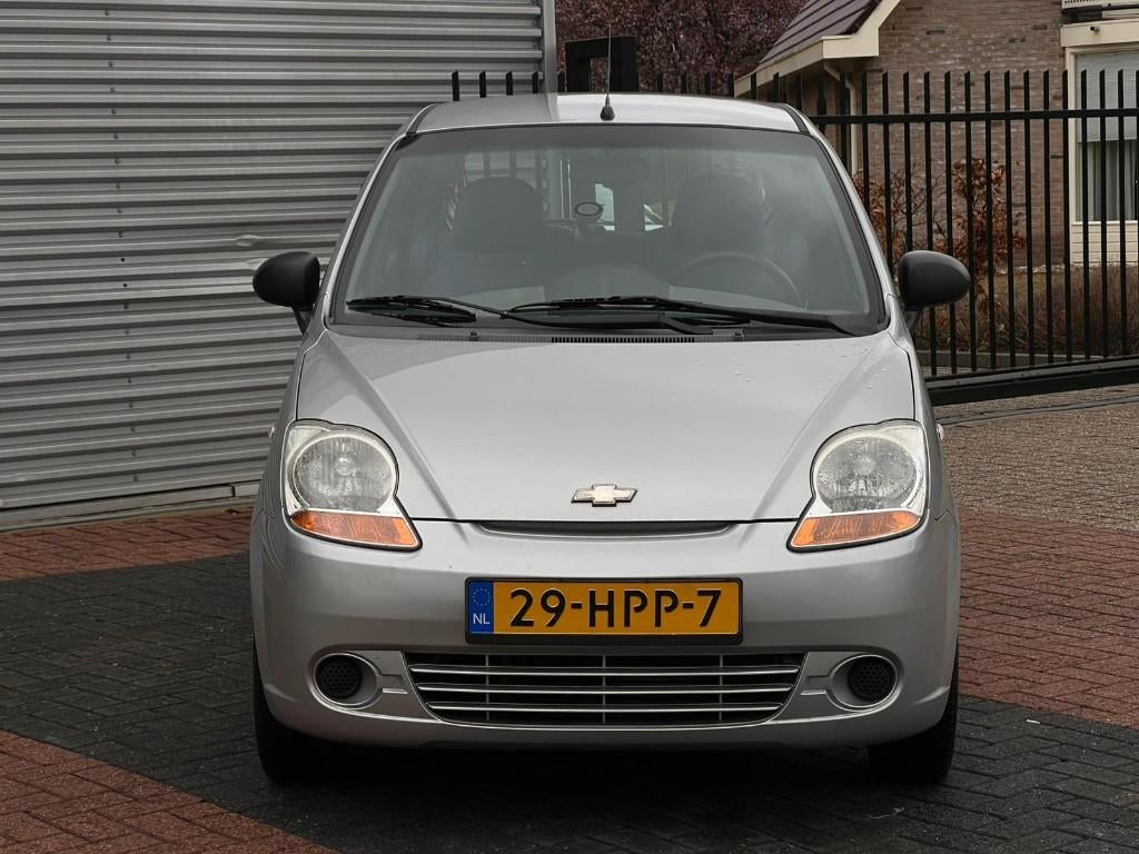 Chevrolet Matiz 0.8 2009 Grijs | APK 1-27 | Airco, Auto's, Chevrolet, Voorwielaandrijving, Stof, Origineel Nederlands, Bedrijf