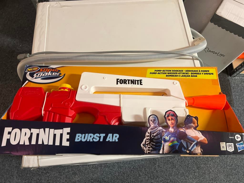 NERF Super Soaker Fortnite Burst AR - Nieuw in doos, Ophalen of Verzenden, Nieuw