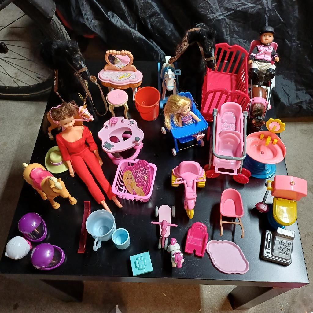 Barbie spullen, Ophalen of Verzenden, Gebruikt, Barbie