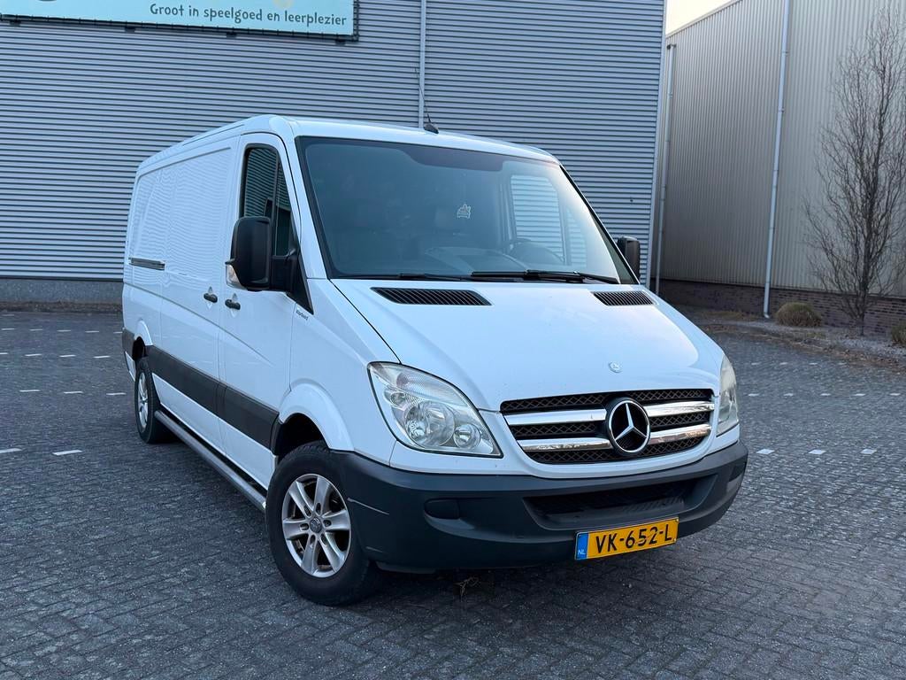 Mercedes-Benz Sprinter 316 2.2 CDI 366 (bj 2010) LANG/LAAG A, Auto's, Bestelauto's, Euro 5, Gebruikt, Zwart, 4 cilinders